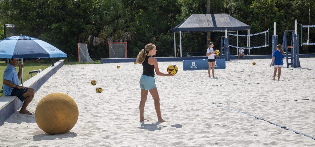 beach volleyball, summer programs, private school